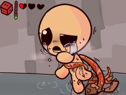 cry crying crying_with_eyes_open cute isaac_(the_binding_of_isaac) male male_only monster open_mouth rape sweat tentacle tentacle_rape tentacle_sex the_binding_of_isaac young