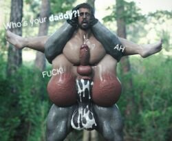 abs anal anal_sex ass balls bara big_ass big_balls big_dom_small_sub big_muscles big_nipples big_pecs big_penis brown_hair capcom carrying carrying_partner chris_redfield cum cum_drip cum_in_ass cum_on_body cum_on_penis cum_while_penetrated daddy daddy_kink dilf dominant dominant_humanoid dominant_male ejaculation english_text erection full_nelson gay grey_skin hair hat holding_partner human human_on_humanoid human_penetrating_humanoid humanoid humanoid_dominating_human humanoid_penetrating_human interspecies larger_humanoid larger_male leaking_cum male male/male male_only monster monstrous_humanoid mr_x muscular muscular_human muscular_humanoid muscular_male navel nipples nsfwmaker nude pecs penis_in_ass resident_evil resident_evil_2 resident_evil_2_remake resident_evil_8:_village reverse_stand_and_carry_position sex simultaneous_orgasms size_difference smaller_human smaller_male smaller_penetrated stand_and_carry_position standing standing_sex submissive submissive_human submissive_male text tyrant tyranted yaoi