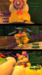 1boy 1futa 3d anal anal_insertion anal_sex ass big_ass big_balls big_breasts big_butt big_penis blowjob bowser_jr. comic comic_page deepthroat futa_is_bigger futanari hot_dogging huge_ass huge_balls huge_breasts huge_butt huge_cock huge_testicles mario_(series) nintendo nutmansfm source_filmmaker super_mario_bros. thick_lips wendy_o._koopa