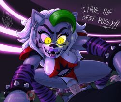 roxanne wolf (fnaf) from five nights at freddy's by batartcave