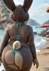 1girls ai_generated ai_video animated anthro ass_focus back_view bbw beach big_ass big_breasts bikini bonnie_hopps bunny bunny_girl bunny_tail chubby chubby_female disney fat fat_ass female from_behind furry furry_female grey_fur mature mature_anthro mature_female milf plump sea seductive shortstack tagme thick_thighs video vlrgromns walking walking_away zootopia zootropolis