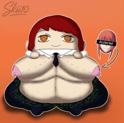 belly belly_bulge big_ass big_belly big_breasts big_prey breasts brown_hair chainsaw_man chubby_ass chubby_female digest digested digested_alive digested_prey digesting digesting_live_prey digesting_prey digestion digestion_noises digestion_sequence doll doll_girl fat_ass female female/female female_pred female_predator female_prey hyper hyper_belly large_breasts large_prey makima_(chainsaw_man) makima_bean massive_ass massive_belly massive_breasts massive_butt plush plushie post-vore skii10 small_pred small_predator vore vore_belly vore_sequence