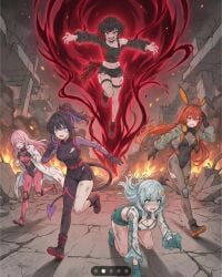 5girls Rule 34 Image