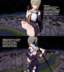 evelyn chevalier from zenless zone zero by xavierhuge