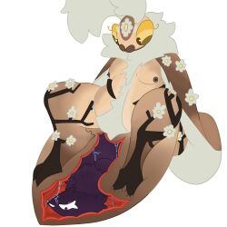 1:1 abdomen_vore alpha_channel ambiguous_fluids anthro arthropod avian back_wings belly bird bodily_fluids corvid corvus_(genus) crow female female/female flora_(pillowater) flower fluffy hands_behind_back hi_res insects lepidopteran moth myla_(astres) nipples nude oscine overweight passerine paws pillowater plant safe_vore saliva unusual_vore vore wings