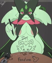 2d_animation animated anthro ass belly big_breasts big_butt bodily_fluids breasts dengon do_you_want_to_pet_my_cat_(meme) female foreplay frame_by_frame furniture generation_9_pokemon genital_fluids hi_res holding_object holding_pen leaking_vagina looking_at_viewer loop marker marker_(artwork) masturbation meowscarada nintendo nipples pen pokemon pokemon_(species) rubbing rubbing_vulva sex_toy simple_background solo table text thick_thighs traditional_media_(artwork) vaginal_fluids vaginal_fluids_puddle vaginal_penetration vibrator wand_vibrator