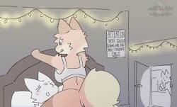 2024 anal anal_addiction anal_insertion anal_penetration anal_sex animated chelsea_(millislushi) female female_focus female_penetrated furry furry_female furry_male implied_sex looking_pleasured male male/female male_penetrating male_penetrating_female millislushi on_bed penis_in_ass pleasured tagme