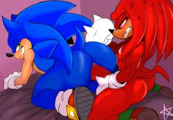 knuckles the echidna from sega by lukastarfall