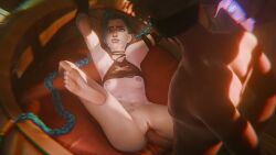 1boy 1boy1girl 1girl1boy 1girls 3d 3d_animation accurate_art_style animated animation arcane arcane_ekko arcane_jinx armpits ass audible_creampie balls ballsack bare_midriff barefoot bdsm blindfold blindfolded blindfolded_male blue_hair bondage braid braided_hair cel_shading child_bearing_hips crazy_eyes creampied cum cum_in_pussy cum_inside curvaceous curvaceous_ass curvaceous_body curvaceous_female curvaceous_figure curvaceous_hips curvaceous_thighs curvy curvy_body curvy_female curvy_figure curvy_hips curvy_thighs dark-skinned_male dark_skin dominant dominant_female domination ejaculation ekko feet feet_up female female_focus femdom foot_fetish gag gagged gagged_male glans hand_behind_back handcuffed handcuffs hi_res high_resolution highres interracial interracial_sex jinx_(arcane) jinx_(league_of_legends) league_of_legends legs legs_up light-skinned_female light_skin longer_than_30_seconds male malesub mept44 midriff missionary missionary_position missionary_sex moan moaning moaning_in_pleasure moans nail_polish official_style on_back pale-skinned_female pale_skin petite pigtail pink_eyes pleasedbyviolet punk punk_girl riot_games semen sex shorter_than_one_minute skinny slap slapping small_breasts smile smiling soles sound sound_effects tagme testicles thick thick_hips thick_legs toenail_polish toes toes_scrunch toes_spread twintails vagina vaginal_penetration vaginal_sex variant variant_set video video_game_character video_games waifu white_hair