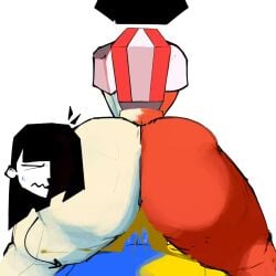 2futas ambiguous_penetration animated ena ena_(dream_bbq) ena_(orginal) ena_(series) fart farting_on_another futa_on_futa futanari gregoriosa20248 scat selfcest sex sound stock_fart_sfx tagme video