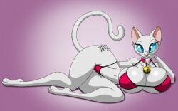 anthro big_breasts catgirl cute looking_at_viewer seductive wolfdan86