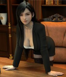 1girls 3d big_breasts breasts business_suit business_woman busty cleavage curvy derivative_work earrings final_fantasy final_fantasy_vii final_fantasy_vii_remake hourglass_figure italian_senate_hack italy large_breasts long_fingernails long_hair meme miniskirt nail_polish necklace nylons office_lady politician politics skirt standing stockings tagme tifa_lockhart wide_hips zafo