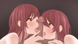 1boy 2girls 60fps adorable after_deepthroat after_oral all_the_way_to_the_base animated bisexual bisexual_(female) blowjob blowjob_face blush blushing brown_hair burgundy_hair cock_hungry cock_worship collaborative_fellatio continue_after_cum cum cum_in_mouth cum_in_throat cum_on_face cum_swap cum_twice cute deepthroat deepthroat_holder deepthroat_mark dick_lick ejaculation erection eye_contact eyes_closed fellatio fellatio_face female ffm_threesome french_kiss french_kissing fringe handjob hybrid_animation idolmaster idolmaster_shiny_colors incest just_the_tip kiss kissing licking licking_balls licking_penis light-skinned_female light_skin long_playtime long_video longer_than_30_seconds longer_than_3_minutes longer_than_4_minutes longer_than_one_minute looking_at_viewer making_out male_pov motion_tweening multiple_fellatio najar no_gag_reflex on_side oosaki_amana oosaki_tenka oral oral_fixation oral_sex penis post_orgasm post_orgasm_fellatio post_orgasm_torture pov provocative saliva saliva_string saliva_trail shimaidon sisters sloppy sloppy_blowjob sloppy_fellatio sloppy_sounds sound sucking_testicles swallowing_cum swallowing_penis_while_deepthroat sеxy sехual teamwork teenager throat_fuck throat_noise tongue_kiss tongue_kissing tongue_out twins video yellow_eyes
