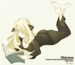 cynthia (pokemon) from nintendo by souji