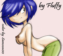 ed_edd_n_eddy female female_only fluffy_(artist) human kanker_sisters marie_kanker samson_00 solo straight_hair