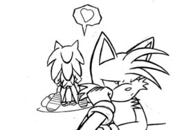 animated anthro ass_up black_and_white cream_the_rabbit epilepticgerbil female furry hedgehog male mammal rabbit rape rape_face sega sonic_(series) sonic_advance sonic_advance_2 sonic_the_hedgehog sonic_the_hedgehog_(series) straight tails