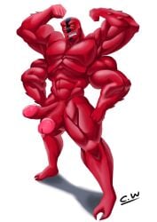 fourarms from ben 10 by charcoalwaffle26