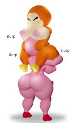 3d futanari kirby kirby_(series) nude waddle_dee