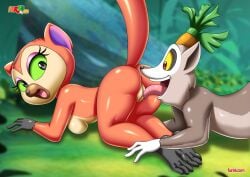 all_hail_king_julien anthro anus ass bbmbbf breasts clover_(madagascar) dreamworks female fur34 furry king_julien lemur licking licking_pussy madagascar_(series) male male/female netflix open_mouth palcomix pussy sex tongue tongue_out