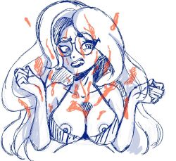 big_breasts black_and_white bra cum cum_on_breasts cum_on_face cum_on_upper_body ejaculation ejaculation_between_breasts glasses long_hair paizuri peachsaliva rape sketch spectacles streamer titfuck titjob twitch.tv twitch_thot virtual_youtuber worried worried_expression youtube youtuber youtuber_girl