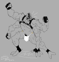 4_arms ben_10 bulge fourarms genericboxhead male male_only multi_arm multi_limb muscles muscular posing solo solo_male tetramand