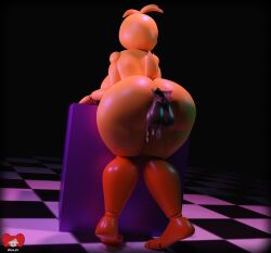 3d big_ass big_butt big_thighs blender butt_crack cum disembodied_penis five_nights_at_freddy's five_nights_at_freddy's_2 huge_toy_chica lovetaste_chica polsy straight toy_chica_(fnaf) toy_chica_(love_taste)