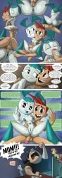 anal brad_carbunkle comic fellatio jenny_wakeman kissing masquerade_(artist) middle_finger my_life_as_a_teenage_robot nerd oral smooth_skin teenager vaginal vaginal_penetration xj-9