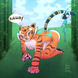master tigress from dreamworks by vonbenigno
