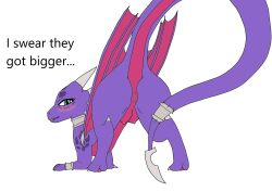 absurd_res accessory activision ass bracelet breasts claws collar crotchboobs cynder dialogue dragon female female/female feral furgonomics green_eyes hi_res horn jewelry looking_at_viewer looking_back membrane_(anatomy) membranous_wings multicolored_body penwik presenting presenting_hindquarters raised_tail ring simple_background solo spade_tail spyro_the_dragon tail_accessory tail_jewelry tail_ring talking_to_viewer toe_claws two_tone_body video_games white_background wings