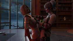 harley quinn from batman (series) by belethor's smut