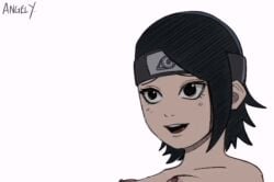 1girls 2d angelyeah animated anus areola areolae ass biting_lip black_eyes black_hair blonde_hair boruto:_naruto_next_generations bouncing_breasts breasts dildo dildo_sitting drooling erect_nipples eyes_rolling_back female female_masturbation female_only forehead_protector hi_res highres horny large_ass light-skinned_female light_skin looking_pleasured lust masturbation medium_breasts moaning naruto navel nipples nude nude_female one_eye_closed open_mouth petite photo_(object) pussy pussy_juice riding_dildo saliva sarada_uchiha sex_toy short_hair shorter_than_30_seconds shounen_jump small_breasts smile solo solo_female solo_focus sound spread_legs straight tears tears_of_pleasure thighhighs tongue_out twitching twitching_eye uzumaki_naruto vaginal_penetration video white_background wide_hips