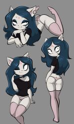 claire (the summoning) from cartoon hangover by jek korpen