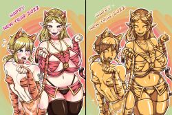 bikini brainwashing breath_of_the_wild female femboy femdom gold_statue huge_ass huge_breasts link loincloth male malesub navel petrification porniky princess_zelda the_legend_of_zelda thick_lips thick_thighs tight_clothing wide_hips year_of_the_tiger zelda_(breath_of_the_wild)