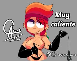 amber (brawl stars) from brawl stars by canvas arrt