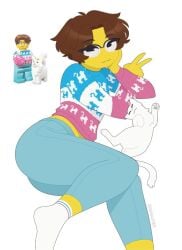 cat lover (character) from lego by exqmaster