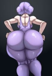1girls ass ass_bigger_than_head ass_bigger_than_torso ass_focus big_ass bottom_heavy breasts bubble_butt charge_sol clothing fat_ass female female_only gluteal_fold hands_on_hips huge_ass ingrid_(capcom) large_ass massive_ass png rear_view solo street_fighter street_fighter_6 thick_ass thick_thighs thunder_thighs wide_hips