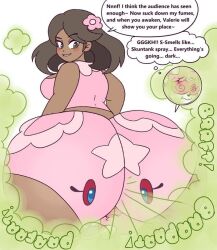 blossom (pokemon) from nintendo by drawful-s