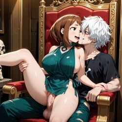 ochako uraraka from boku no hero academia by silverknight395