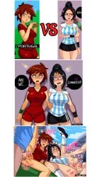 argentina-chan (accelart) from 2018 fifa world cup by accelart