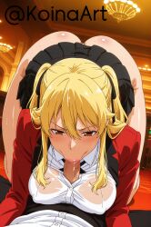 saotome mary from kakegurui by koinaart