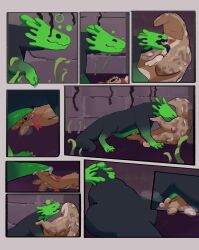 green lizard (rain world) from rain world by cocofish