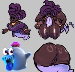 king boo from luigi's mansion by brycecarringto5