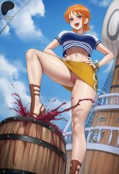 nami (one piece) from one piece by primosensei