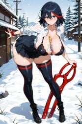 matoi ryuuko from kill la kill by aikunoichi