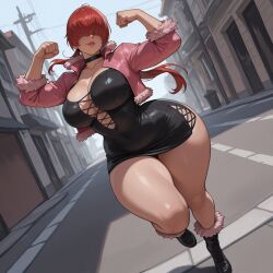 shermie (kof) from king of fighters by hisylfie