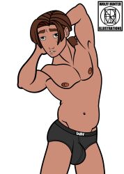 armpits arnpit briefs briefs_only bulge disney guy jim_hawkins literature male male_only muscular muscular_male public_domain treasure_planet underwear underwear_only