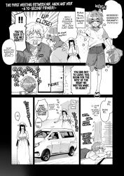 1girls black_and_white chomoran comic female hasshaku-sama manga original tagme