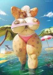 anthro bimbo dreamingnixy hyena hyena_girl tagme