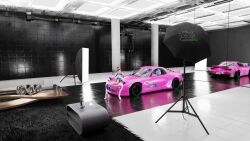 3d car d.va female female_only mazda mazda_rx-7 mazda_rx-7fd noob34 overwatch photoshop rx-7 rx7 solo_focus