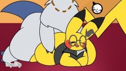 absol anal_sex animated anthro big_ass fur furry mp4 nervous nintendo pikachu pleasure_face pokémon_(species) pokemon pokemon_(species) sitrusnsfw smaller_male sound tagme tongue_out video